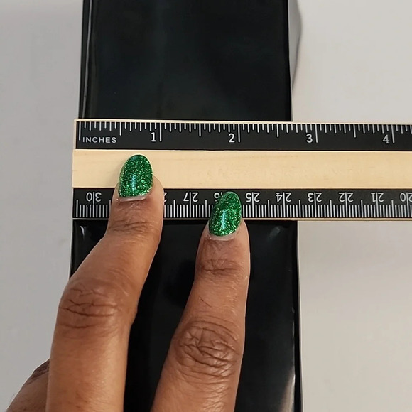 Victoria Secret Black High Glossy Patent Leather Make Up Bag Travel Purse Clutch - Picture 10 of 14